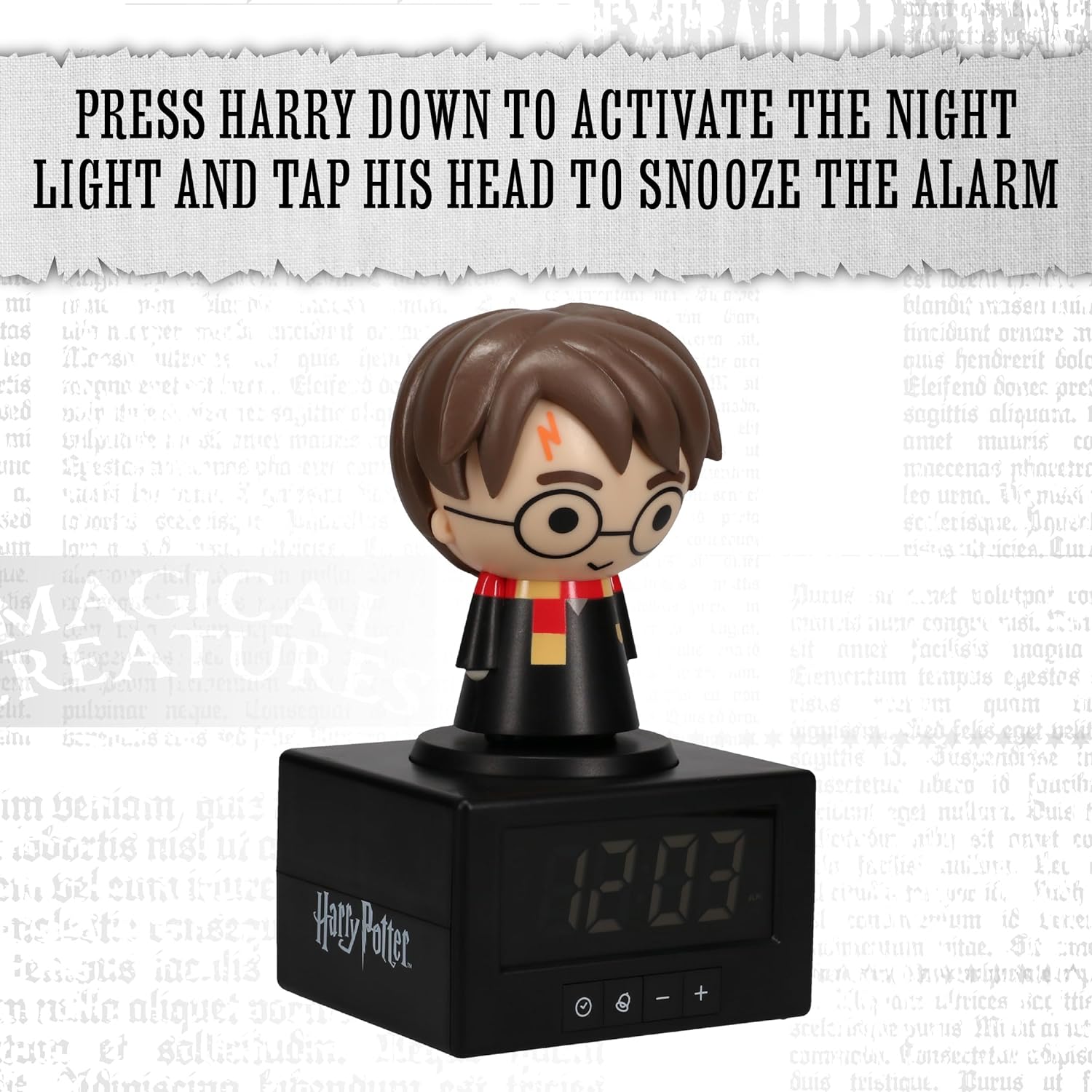 Reloj Despertador Harry Potter Icon (Paladone)