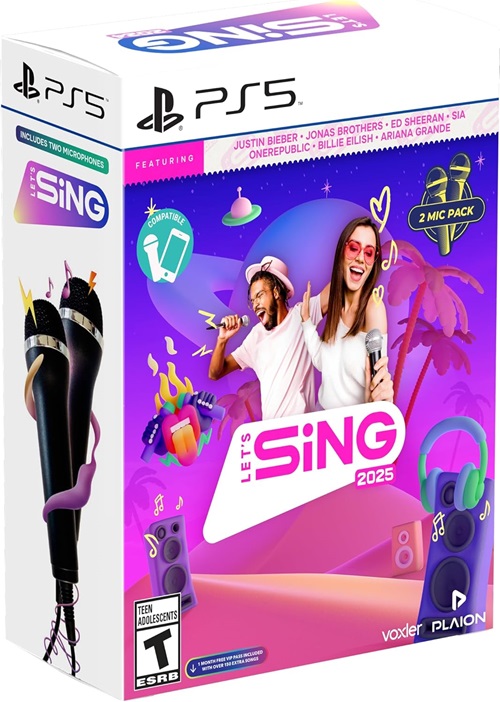 Lets Sing 2025 (Pack 2-Microfonos)